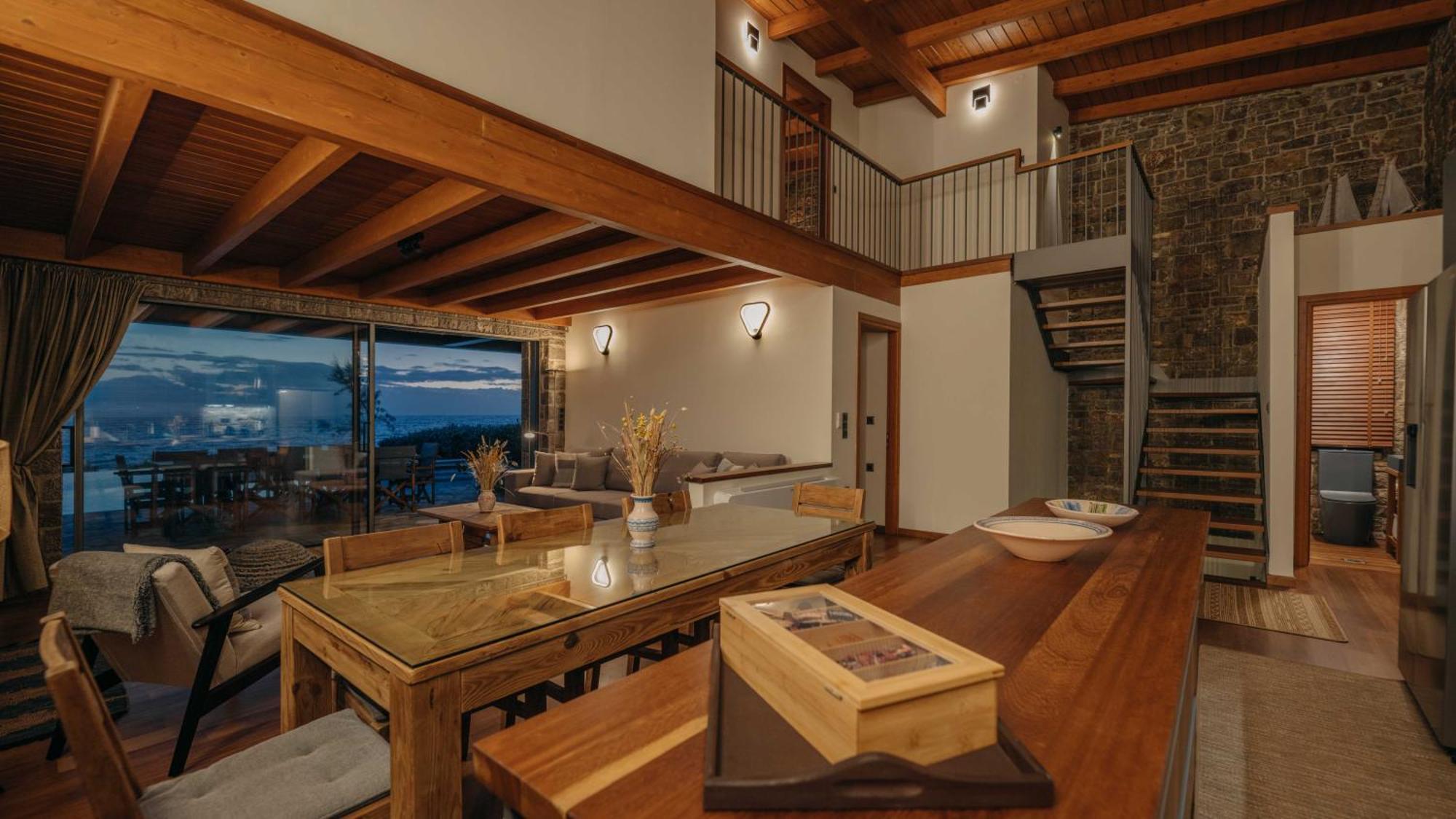Real Life Homes Luxurious Seafront Villas Each With Their Own Private Pools Korakokhórion 外观 照片