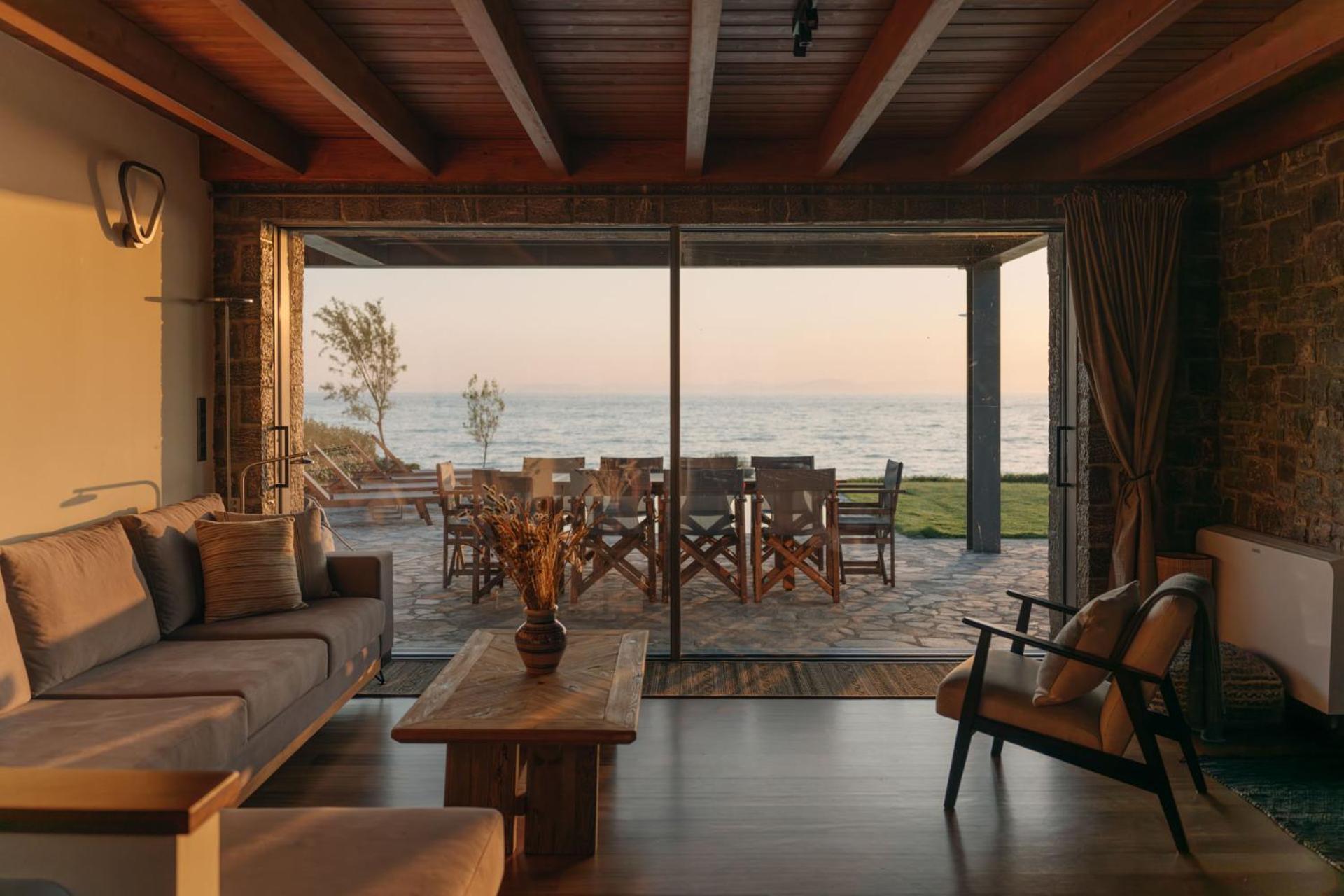 Real Life Homes Luxurious Seafront Villas Each With Their Own Private Pools Korakokhórion 外观 照片